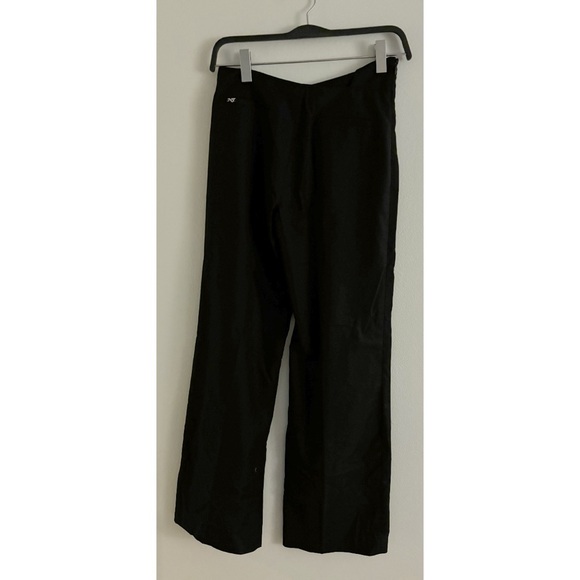 Nana Jacqueline Hallie Black Diamond Chain Wide Leg Black Pants - Picture 4 of 11